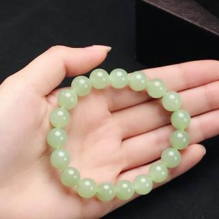 和田玉手链这样戴,气质翻倍✨