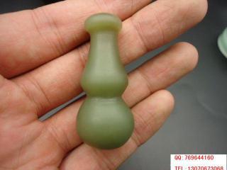 下乡收来的清代和田玉烟嘴