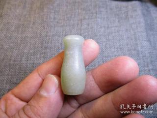 清代 和田玉烟嘴
